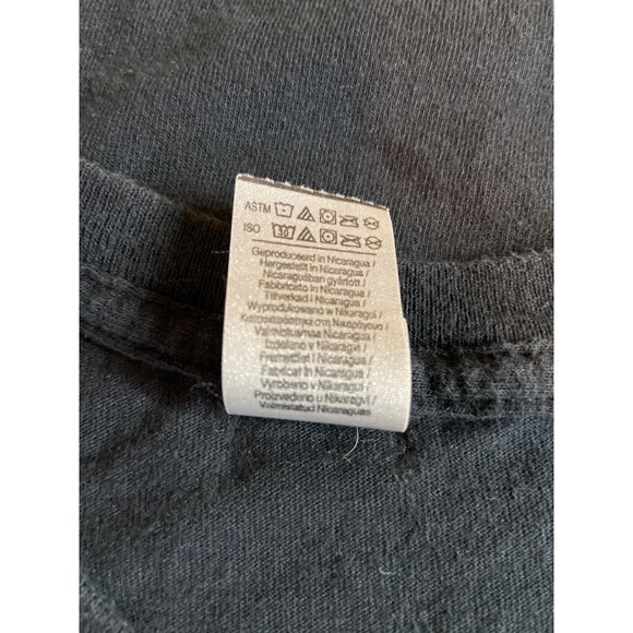 Gildan Medium Black Graphic T Shirt I Cant Adult Today Streetwear - Picture 5 of 7